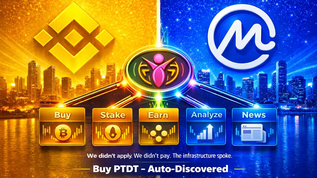 Buy PTDT on Binance Web3 Wallet and CoinMarketCap DEX