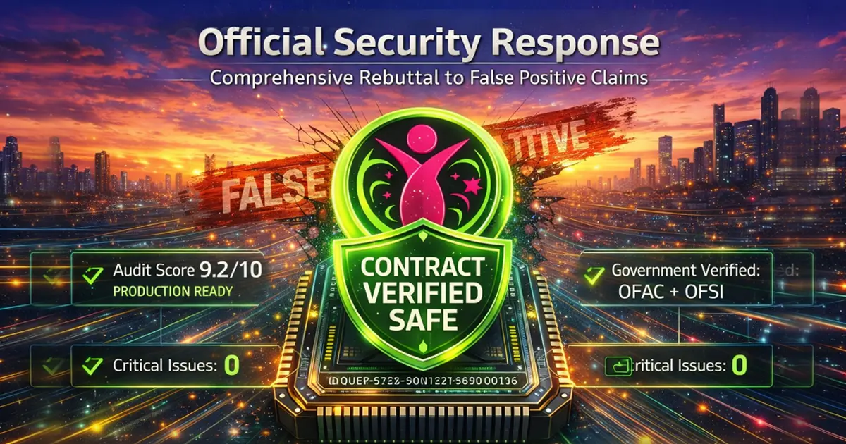 PTDT Security Response - Official Rebuttal to False Positive Claims